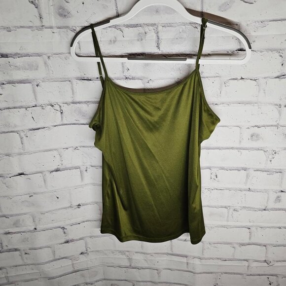 2 Piece Olive Green Top - Picture 2 of 7